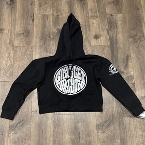 Black Graphic Hoodie
